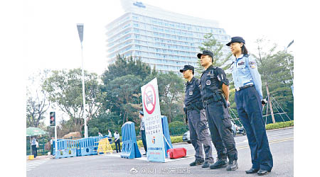 峰會在廈門舉行，會場保安嚴密。（互聯網圖片）