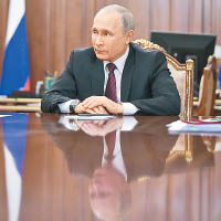 俄羅斯總統普京在導彈爭端上寸步不讓。