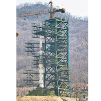 北韓被指修復東倉里火箭發射場。（美聯社圖片）