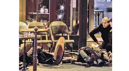 巴黎恐襲造成嚴重死傷。