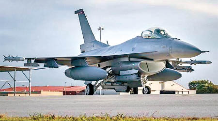 台灣希望採購美國F16戰機。（互聯網圖片）