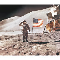 再派太空人登陸月球，是美國特朗普政府的政策目標。（美聯社圖片）