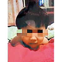 家屬展示受害女童李欣的生活照。（互聯網圖片）