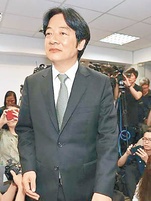 賴清德（圖）建議韓國瑜參與國民黨的提名初選。（互聯網圖片）