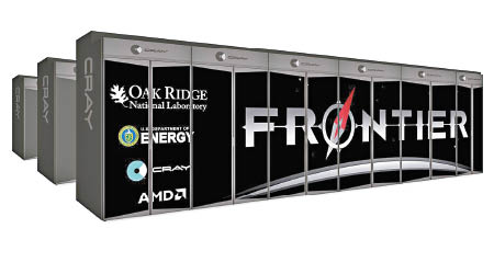 能源部斥巨資建造超級電腦Frontier。