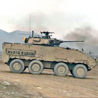 雲豹裝甲車首度亮相。