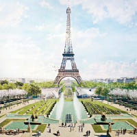 構思中的綠化走廊將成巴黎最大公園。