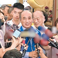 王金平駁斥有意任行政院長的說法不實。（互聯網圖片）