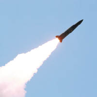 北韓試射短程彈道導彈，令半島局勢出現變數。