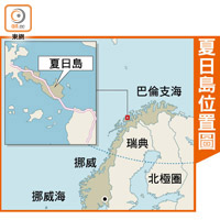 夏日島位置圖