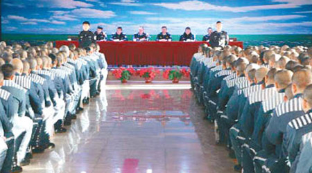 內蒙古錫林浩特監獄被揭存在管理漏洞，為囚犯當保護傘。（互聯網圖片）