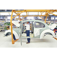 墨西哥的車廠是甲蟲車最後一條生產線。