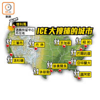 ICE大搜捕的城市