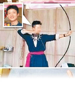 陳伯謙曾推廣傳統弓道技藝。（中時電子報圖片）