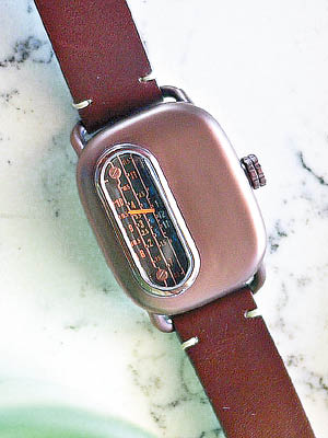 Ganymede Series 01手錶以潛水盔作靈感。