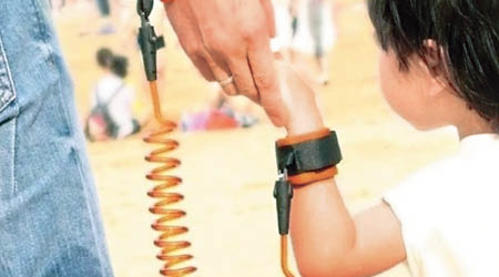 「兒童安全繩」暗藏危險。（互聯網圖片）