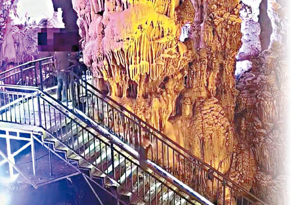 遊客毀溶洞億萬年鐘乳石 圖帶回家