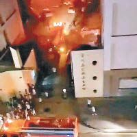 青川縣疾病預防控制中心發生大火。