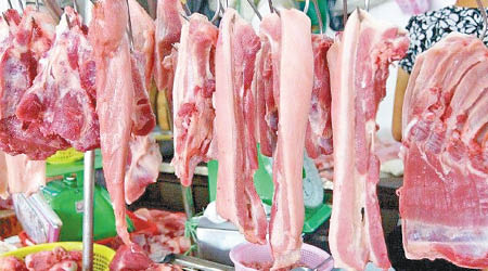 內地豬肉價格上漲。（互聯網圖片）