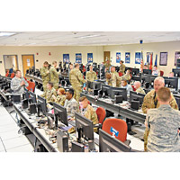 南卡州肖空軍基地人員準備接過指揮權。