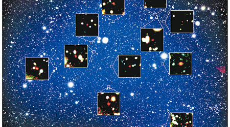 日本科學家發現原始銀河星團。