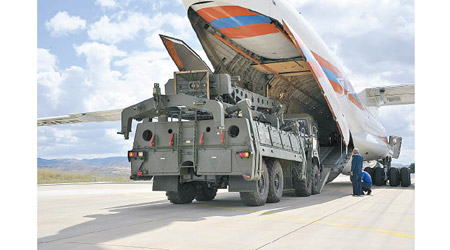 土耳其無視美國反對，堅持引進俄羅斯S400防空導彈。