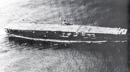 赤城號在二戰時沉沒。