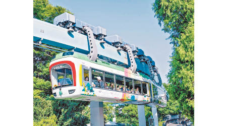 上野動物園的單軌電車因老化停運。