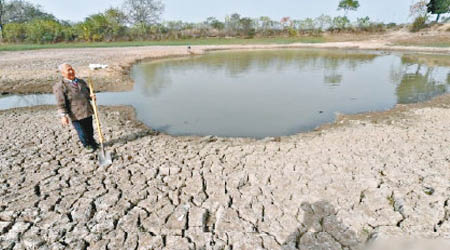 安徽省多個地區出現乾旱。（互聯網圖片）