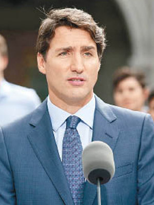 加拿大總統 杜魯多
