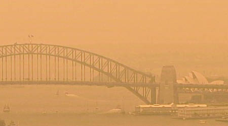 新省消防指煙霧會再次籠罩悉尼。