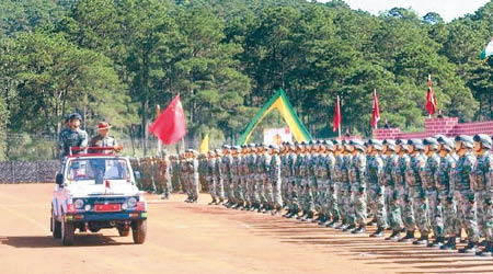 中印舉行聯合軍演。