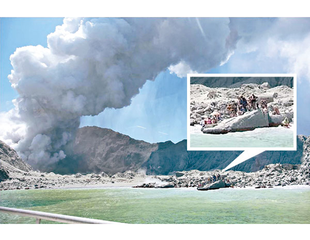 新西蘭懷特島5死18傷 火山爆發27遊客失蹤