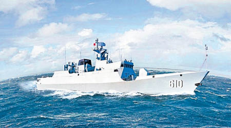 朔州號為首艘056A改進型護衞艦。