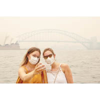 悉尼近日瀰漫霧霾。