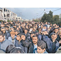 德黑蘭爆發示威，民眾狠批空襲。