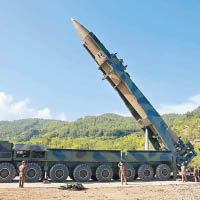 北韓曾試射洲際導彈。