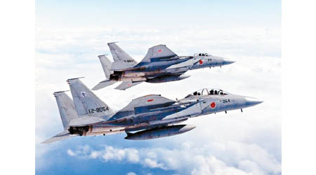 日本戰機去年多次緊急升空。