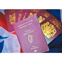 愛爾蘭護照