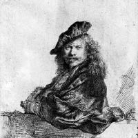 倫勃朗是十七世紀荷蘭著名畫家。