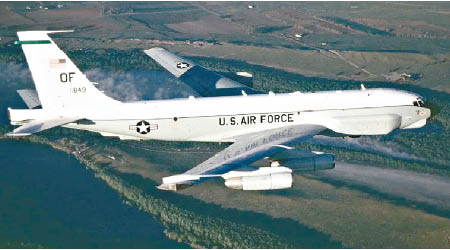 美軍RC-135U偵察機。