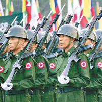 西方指控緬軍犯下戰爭罪行。（美聯社圖片）