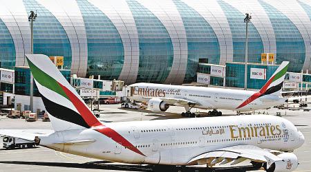 阿聯酋航空擬讓A380客機提早退役。（美聯社圖片）