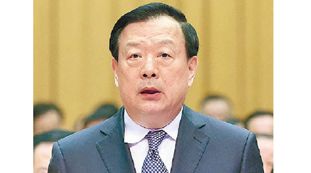 夏寶龍早前調任國務院港澳辦主任。