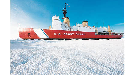 美國的破冰船預計二○二九年退役。