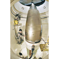 民兵三型是美軍唯一一款陸基洲際彈道導彈。