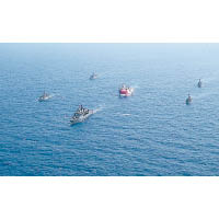 土耳其調查船在地中海勘探石油引發與希臘的糾紛。（美聯社圖片）