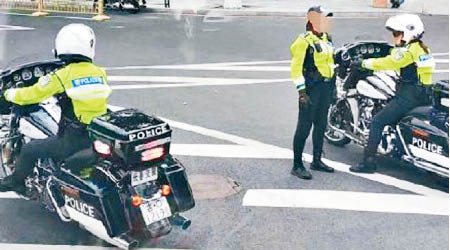 交警駕駛的電單車均為貴價進口車。