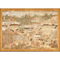 《聖德太子繪傳》是日本國寶級畫作。