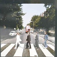 《Abbey Road》封面照。（美聯社圖片）